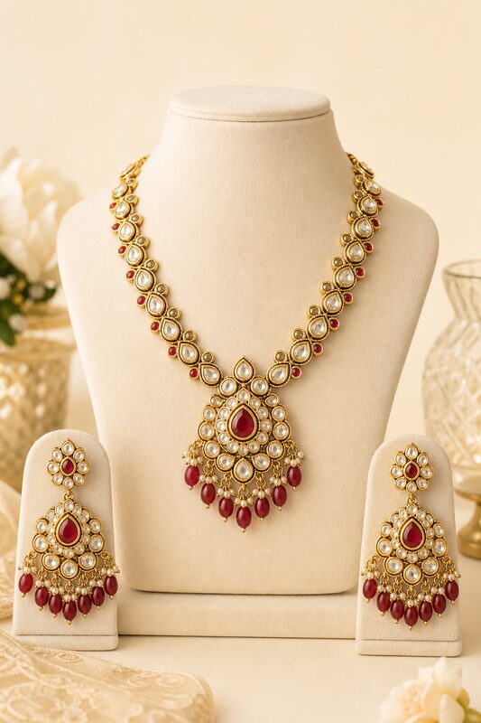 Polki Choker Set